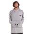 Snuggs Blanket Hoodie Light grey Dog Pocket